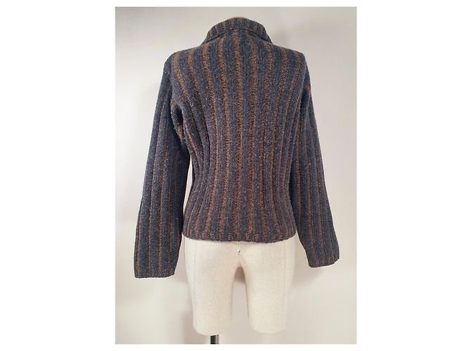 Autre Marque Strickjacke Maria of Repabianca Seide Kaschmir Wolle Mehrfarben - Ansicht 4