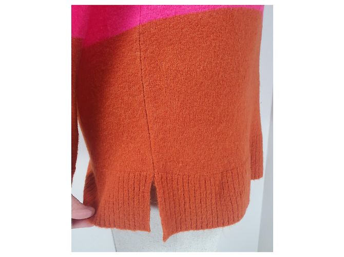 Pull Rayé J.Crew Mélange de Laine Taille M Multicolore - vue 3