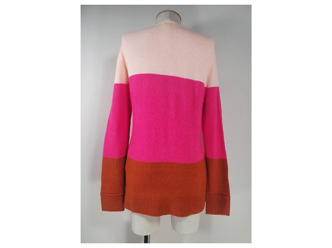 Pull Rayé J.Crew Mélange de Laine Taille M Multicolore - vue 4