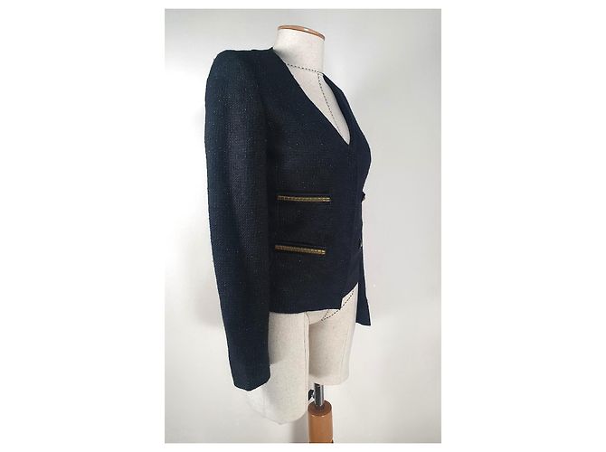 Chaqueta negra By Malene Birger Talla 36 Negro - vista 2