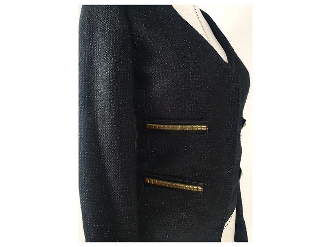 Chaqueta negra By Malene Birger Talla 36 Negro - vista 3
