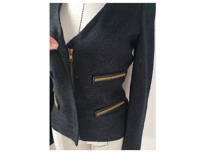 Chaqueta negra By Malene Birger Talla 36 Negro - vista 6