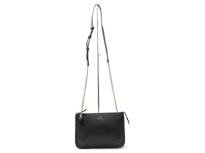 NUOVA BORSA A MANO SMYTHSON CON SACCHETTO CONCERTINA LUDLOW 1201066 Borsa a tracolla Nero - vista 2