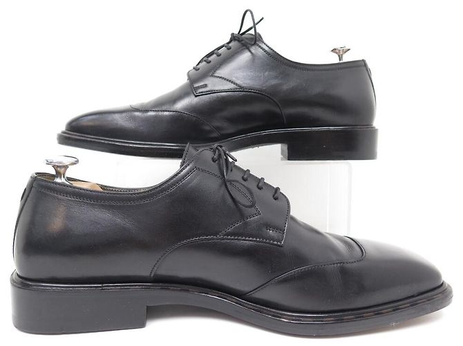 SCARPE DERBY LOUIS VUITTON 7.5 41.5 Scarpe in pelle nera Nero - vista 2