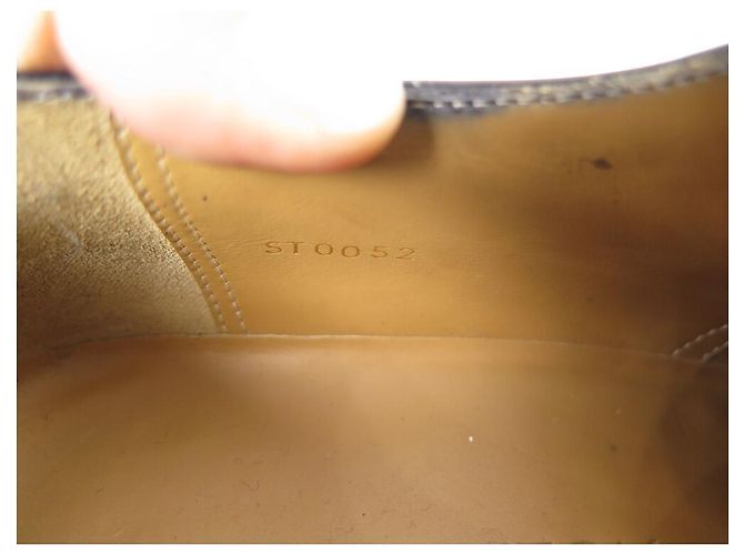SCARPE DERBY LOUIS VUITTON 7.5 41.5 Scarpe in pelle nera Nero - vista 8