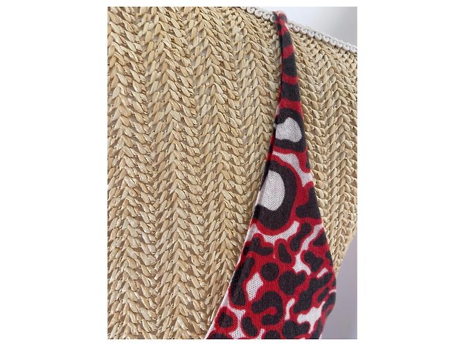 Stella Mc Cartney Stella McCartney Camiseta Sin Mangas de Algodón Negro Blanco Rojo Roja - vista 4