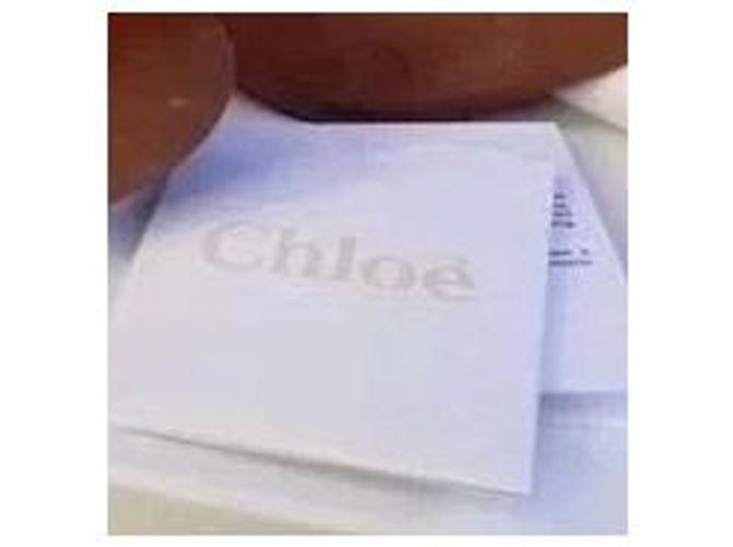 Stivaletti Chloé Borgogna in pelle e scamosciata Bordò - vista 5