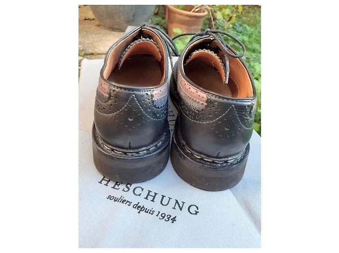 Scarpe Heschung in pelle nere Nero - vista 2