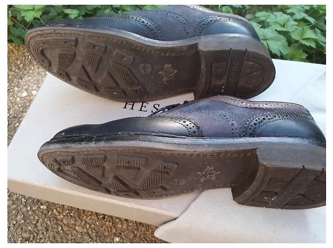 Scarpe Heschung in pelle nere Nero - vista 6