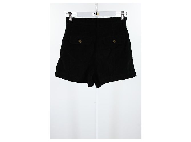 Short Petite Mendigote 36 Preto - vista 3