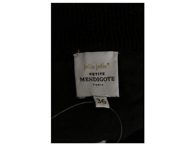 Short Petite Mendigote 36 Preto - vista 5
