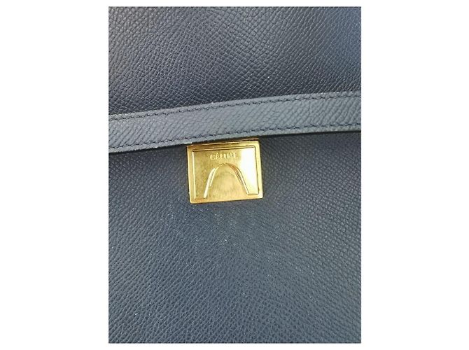 Belt Bag Mini borsa Céline Belt navy in pelle di vitello Blu navy - vista 5