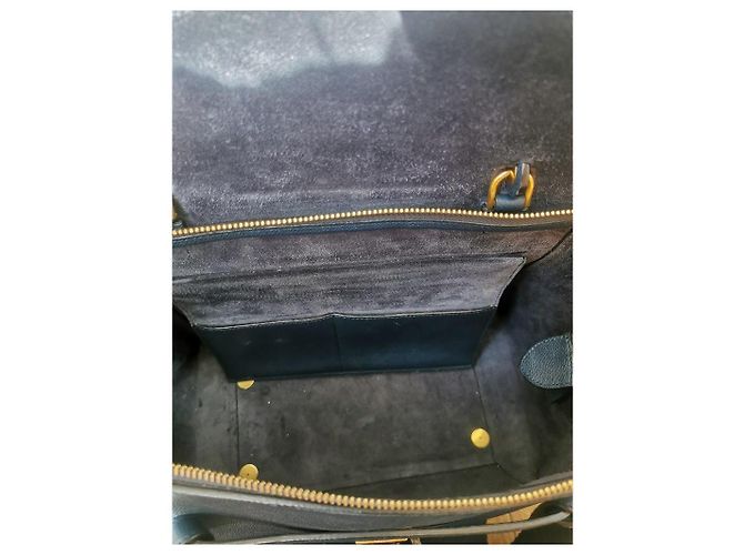 Belt Bag Mini borsa Céline Belt navy in pelle di vitello Blu navy - vista 6