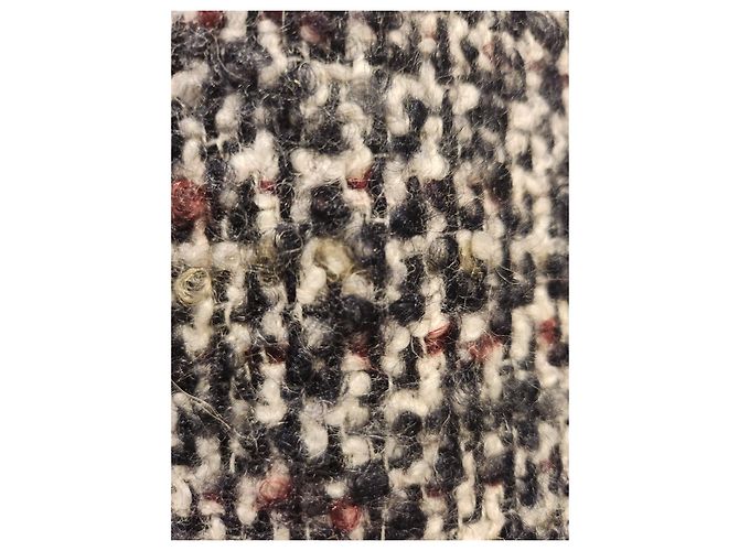 Chanel coat Black Eggshell Prune - view 4