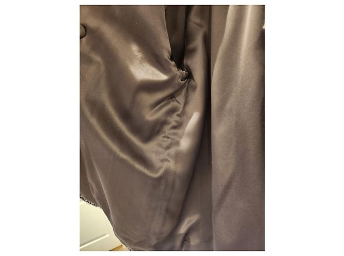 Chanel coat Black Eggshell Prune - view 6