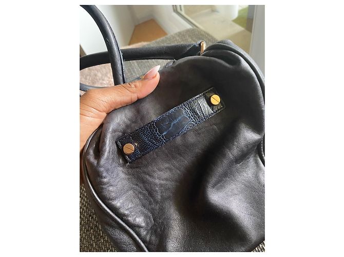 Borsa a mano Balenciaga Part Time in pelle nera Nero - vista 2