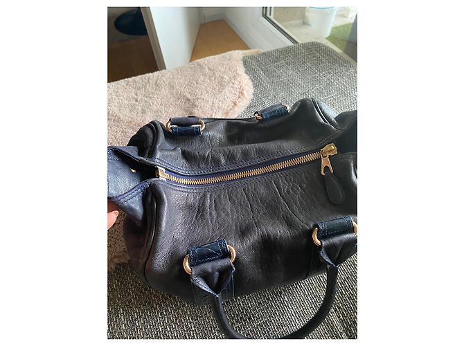 Borsa a mano Balenciaga Part Time in pelle nera Nero - vista 5