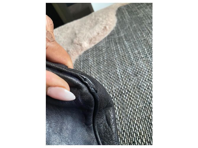 Borsa a mano Balenciaga Part Time in pelle nera Nero - vista 6
