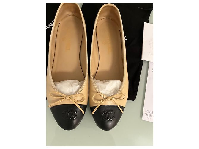 Chanel Ballerine Beige - vista 5