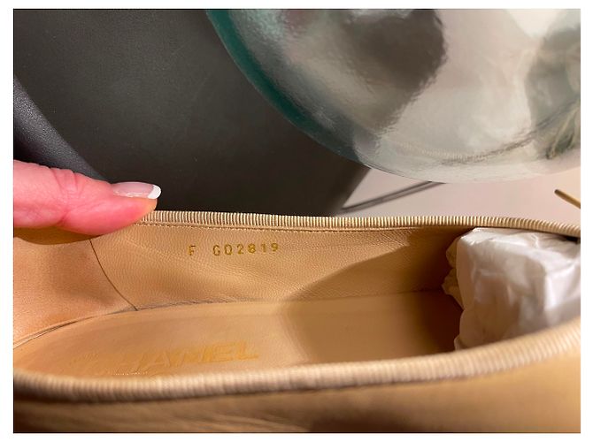 Chanel Ballerine Beige - vista 7