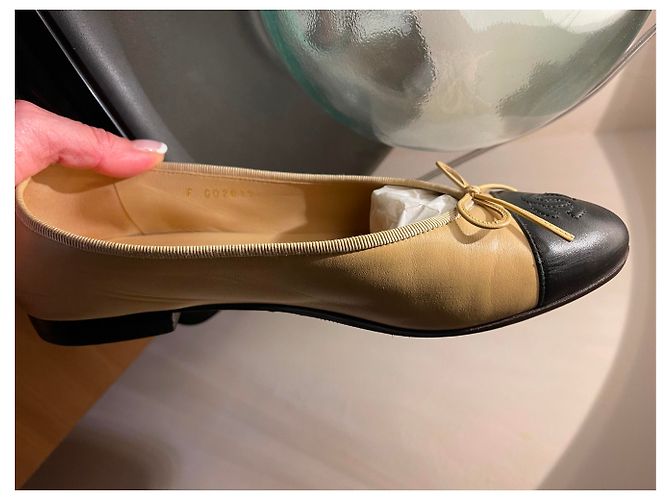 Chanel Ballerine Beige - vista 8
