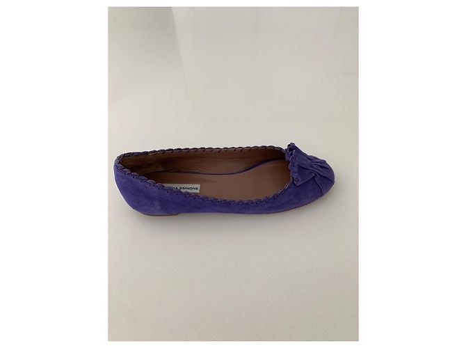 Tabitha Simmons Ballerine Porpora - vista 2
