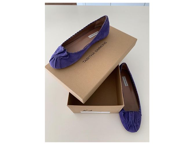 Tabitha Simmons Ballerine Porpora - vista 4