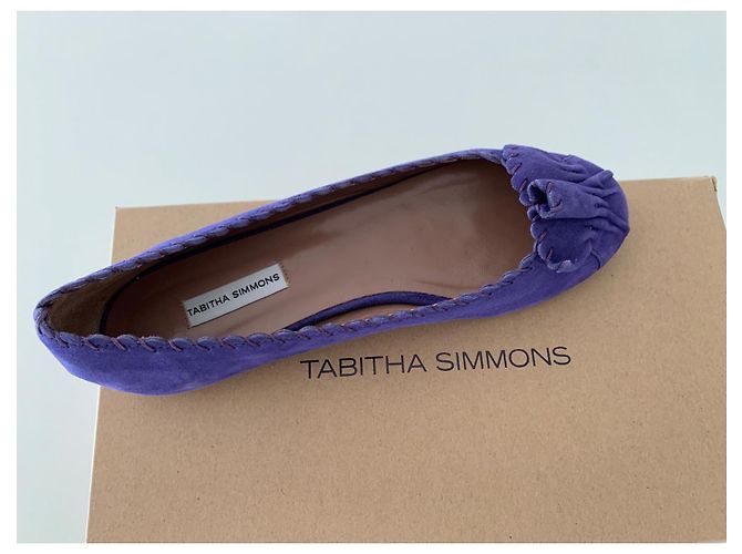 Tabitha Simmons Ballerine Porpora - vista 5