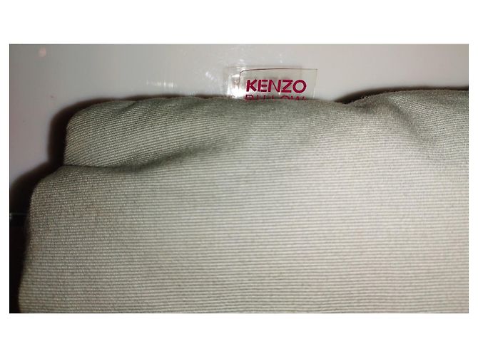 KENZO BORSA CUSCINO / CUSCINO DA VIAGGIO / LINEA LINGERIE CABOCHON GRIGIO CHIARO - vista 6