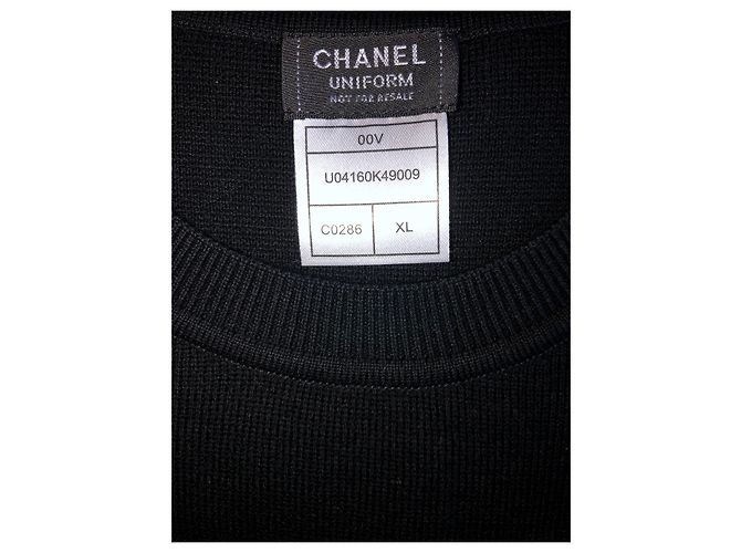 Chanel Prendas de punto Negro - vista 3