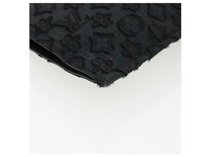LOUIS VUITTON Monogram Jaguar pochette zip piatta Pochette Nera M40836 BS3736 Nero - vista 14