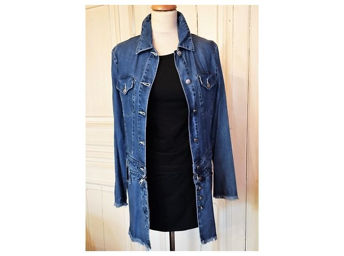 Jean Paul Gaultier GAULTIER TRENCH JACKE KLEID UND ROCK 4 IM 1 CABRIO-SAMMLER TM ODER 40/42 - Ansicht 2