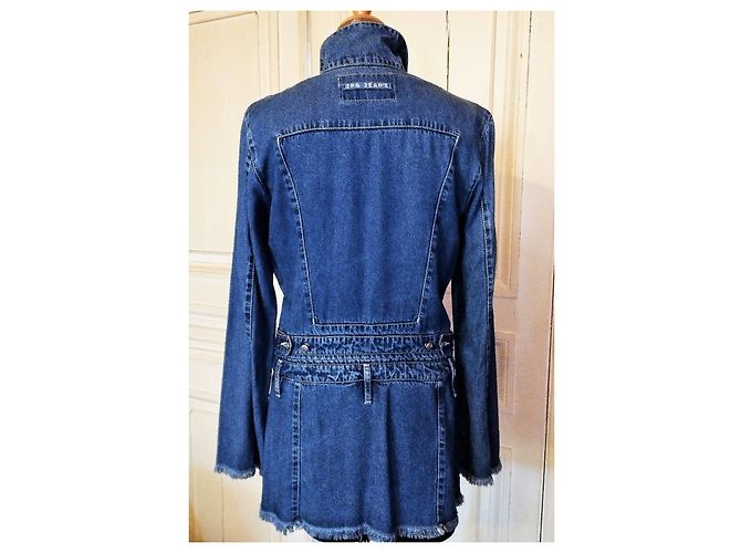 Jean Paul Gaultier GAULTIER TRENCH JACKE KLEID UND ROCK 4 IM 1 CABRIO-SAMMLER TM ODER 40/42 - Ansicht 9