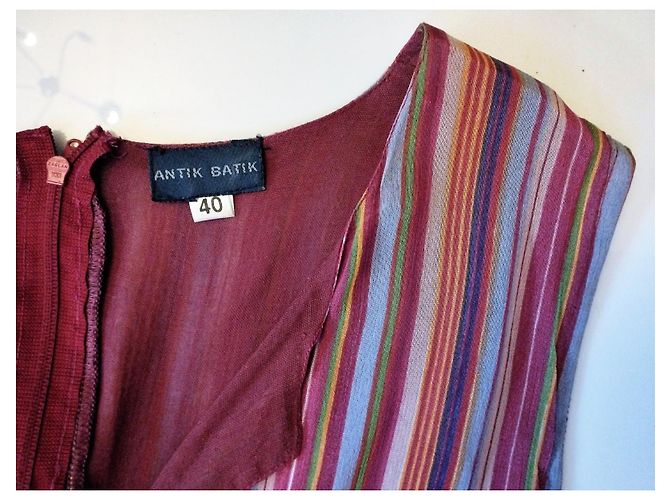 ABITO ANTIK BATIK ABITO FOLK BAYADERE E BAROCCO S 38/40 Multicolore - vista 8