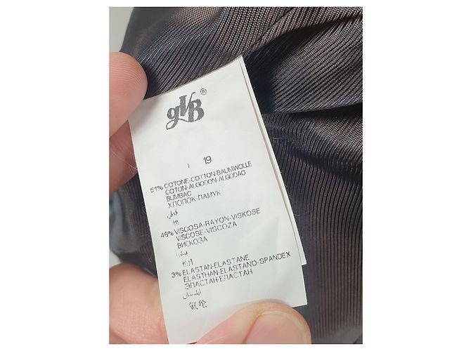 Chaqueta Krizia Per te Marrón Algodón Viscosa Castaño - vista 8