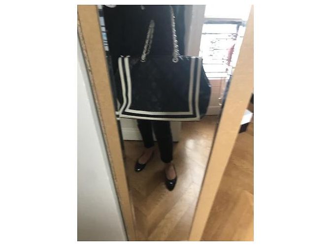 Chanel Cambon Handtas aus gestepptem Lammleder Mehrfarben - Ansicht 4