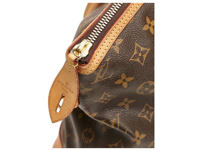 Louis Vuitton Brown Monogram Lockit Horizontal Castaño - vista 10