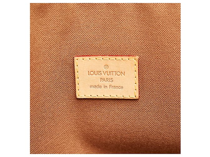 Louis Vuitton Brown Monogram Lockit Horizontal Castaño - vista 6