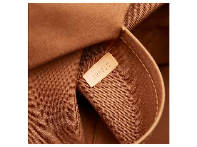 Louis Vuitton Brown Monogram Lockit Horizontal Castaño - vista 7