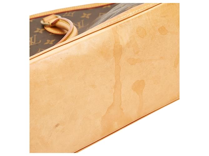 Louis Vuitton Brown Monogram Lockit Horizontal Castaño - vista 8