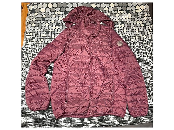 Giacca con Cappuccio Teddy Smith Viola Porpora - vista 2