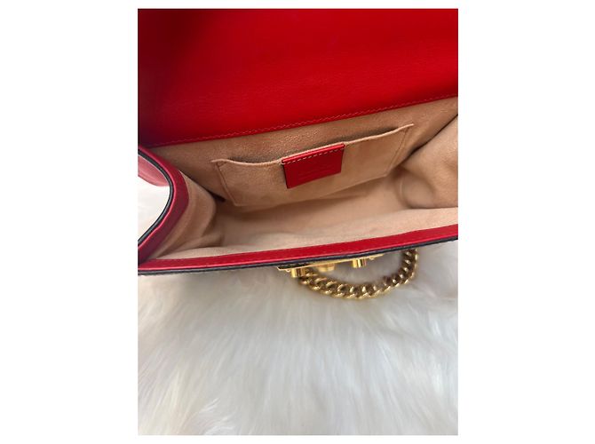Borsa a mano Gucci in pelle marrone - vista 10