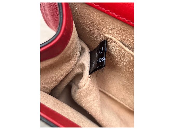Borsa a mano Gucci in pelle marrone - vista 11
