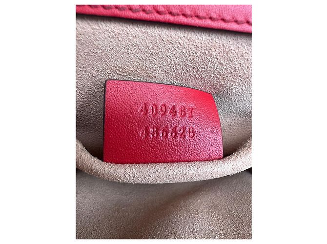 Borsa a mano Gucci in pelle marrone - vista 13