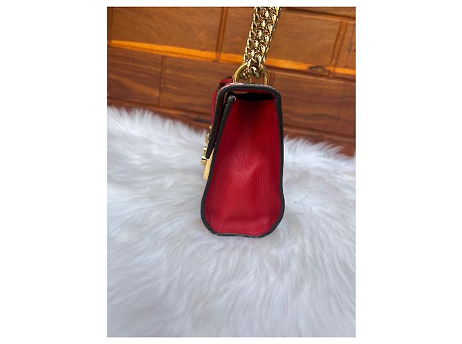 Borsa a mano Gucci in pelle marrone - vista 3