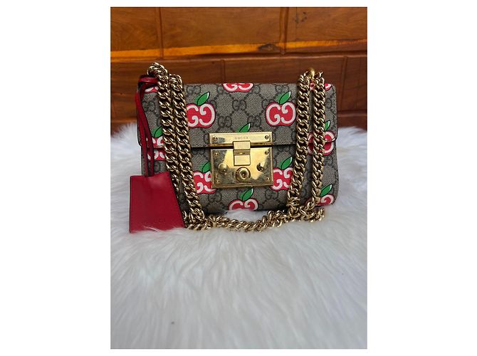 Borsa a mano Gucci in pelle marrone - vista 4