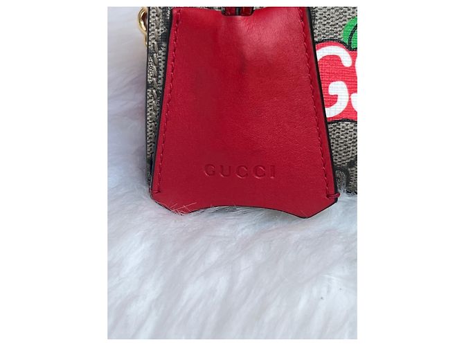 Borsa a mano Gucci in pelle marrone - vista 5