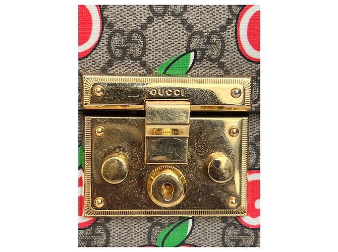 Borsa a mano Gucci in pelle marrone - vista 9