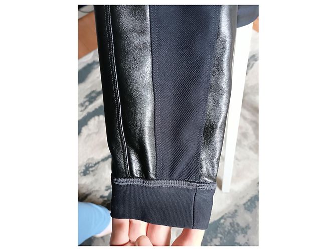 High Kurze Jacke Schwarz Polyamid - Ansicht 5