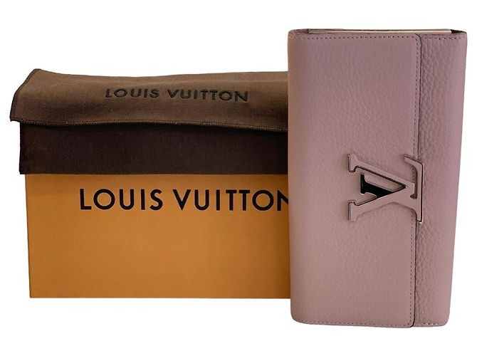 Capucines Louis Vuitton Monederos, carteras, casos Rosa - vista 8